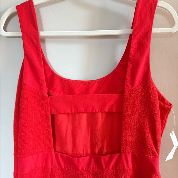 NWT • Maeve Sleeveless Red Scoop Neck Mini Dress Sz 10 Party Cocktail Holiday - Picture 11 of 11